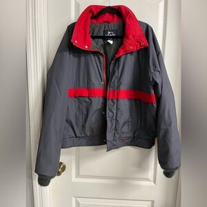 Woolrich Gray and Red  Jacket